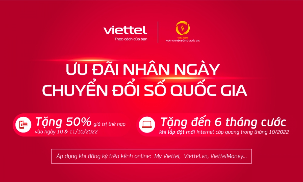 viettel telecom mưa ưu đãi hưởng ứng ngày chuyển đổi số quốc gia 10 10 hình ảnh 1 viettel telecom mua uu dai huong ung ngay chuyen doi so quoc gia 10 10 hinh anh 1