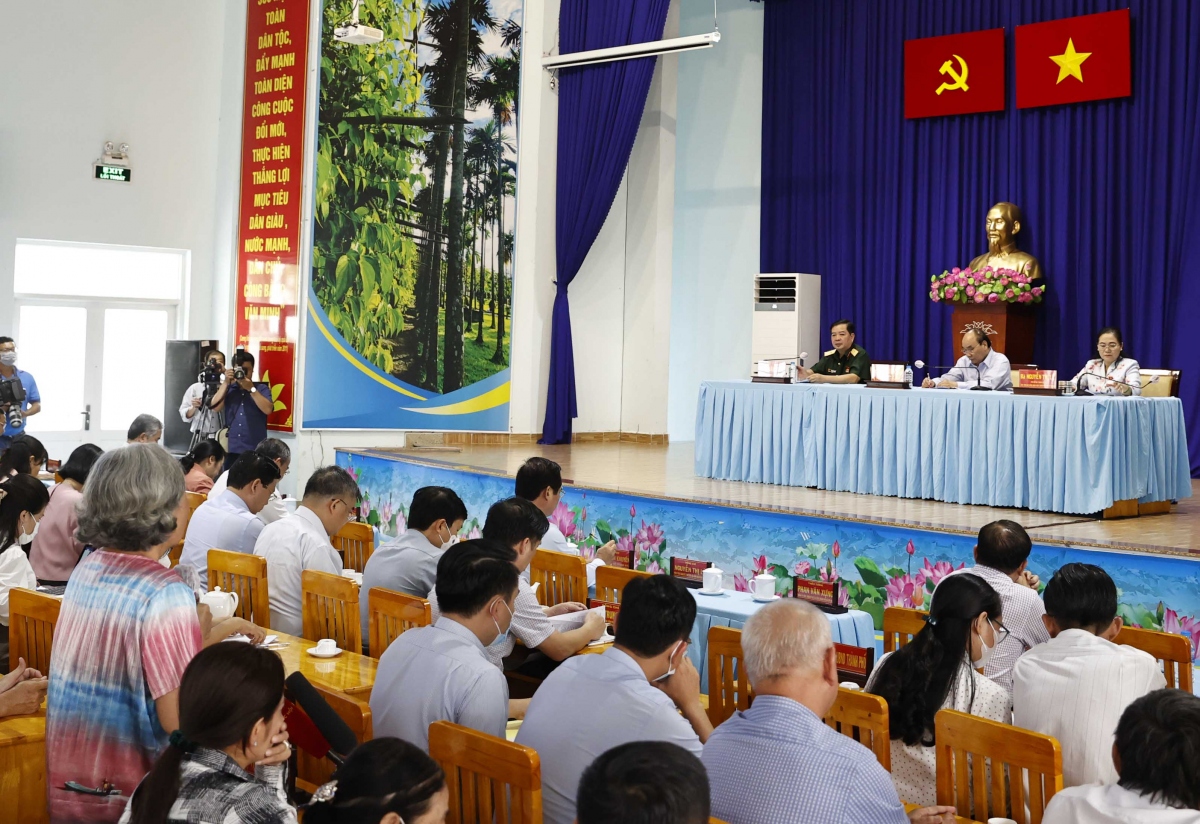 chu tich nuoc tiep thu, giai dap nhieu van de nong cu tri tp.hcm quan tam hinh anh 7