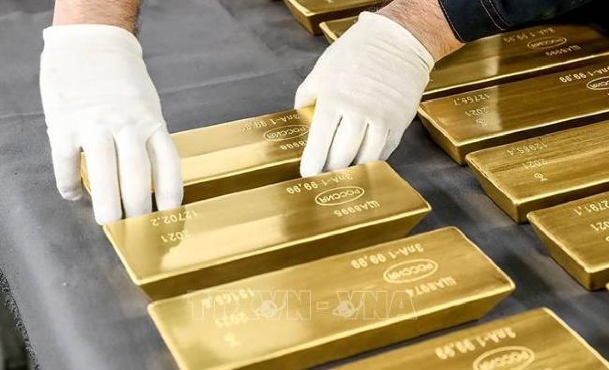 giá vàng thế giới tăng nhẹ, vẫn thấp hơn vàng sjc 17,65 triệu đồng lượng hình ảnh 1 gia vang the gioi tang nhe, van thap hon vang sjc 17,65 trieu dong luong hinh anh 1