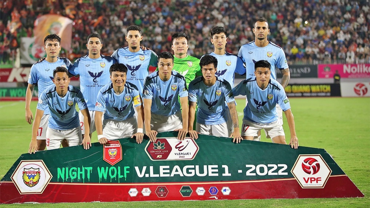 hà tĩnh gặp khó trong cuộc chiến trụ hạng v-league 2022 hình ảnh 1 ha tinh gap kho trong cuoc chien tru hang v-league 2022 hinh anh 1