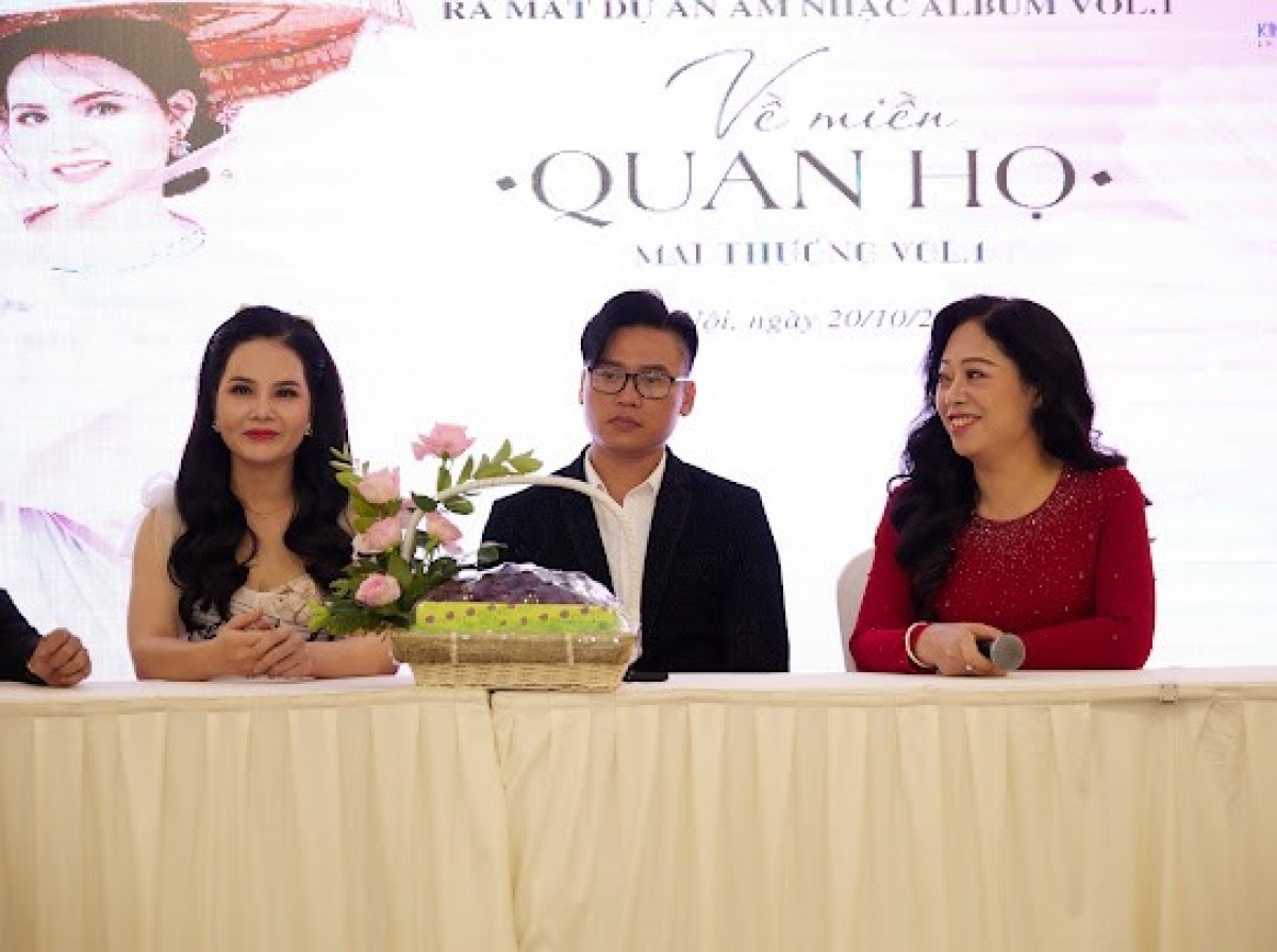 ca si mai thuong ra mat du an am nhac tri an que huong kinh bac hinh anh 2