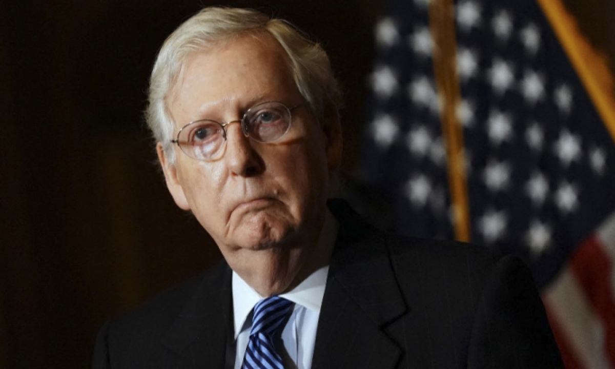 Ông mitch mcconnel được bầu làm lãnh đạo đảng cộng hòa tại thượng viện mỹ hình ảnh 1 Ong mitch mcconnel duoc bau lam lanh dao dang cong hoa tai thuong vien my hinh anh 1