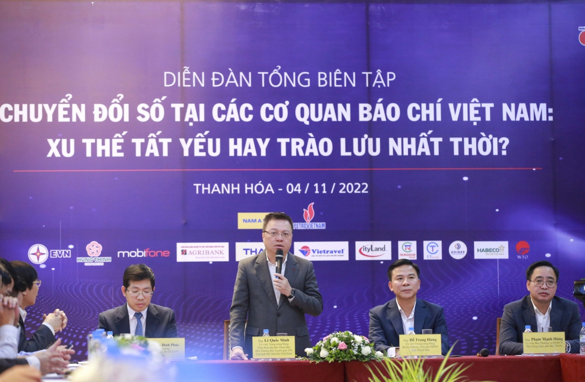 chuyển đổi số trong báo chí là tất yếu, không chuyển đổi số là chết hình ảnh 1 chuyen doi so trong bao chi la tat yeu, khong chuyen doi so la chet hinh anh 1