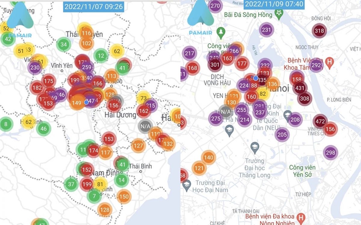 nguyen nhan khong khi o ha noi o nhiem tram trong nhung ngay qua hinh anh 1
