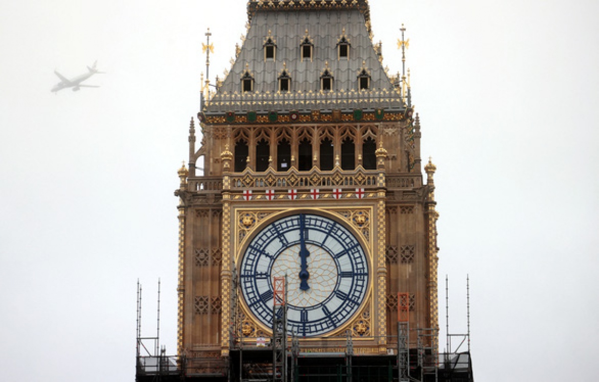 Đồng hồ big ben hoạt động trở lại sau 5 năm hình ảnh 1 Dong ho big ben hoat dong tro lai sau 5 nam hinh anh 1