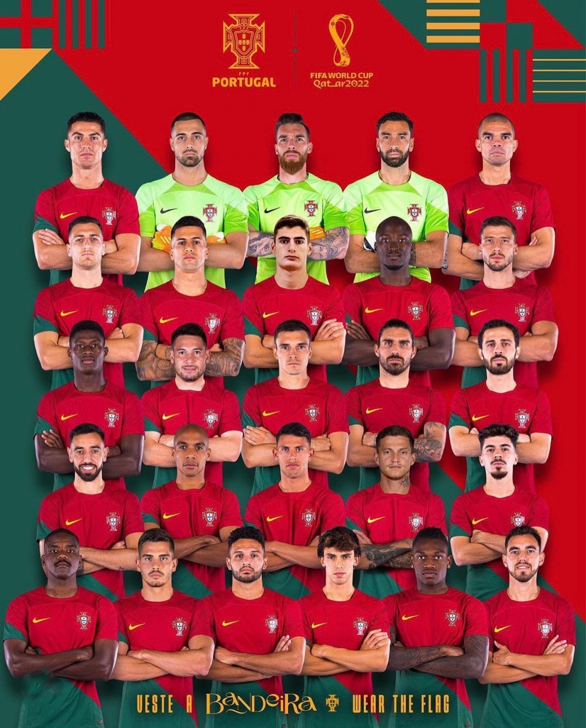 bồ Đào nha chốt danh sách dự world cup 2022 ronaldo đi vào lịch sử hình ảnh 1 bo Dao nha chot danh sach du world cup 2022 ronaldo di vao lich su hinh anh 1