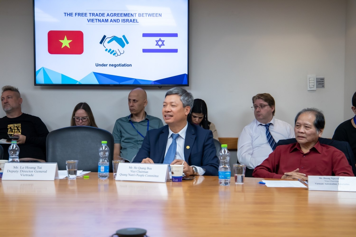 hoi nghi ve hop tac thuong mai va san xuat viet nam- israel hinh anh 3
