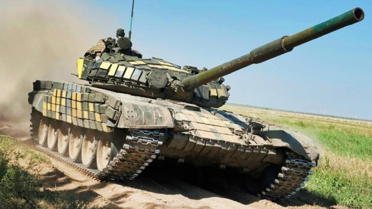 Xe tăng Ukraine. Ảnh: Bộ Quốc phòng Nga.