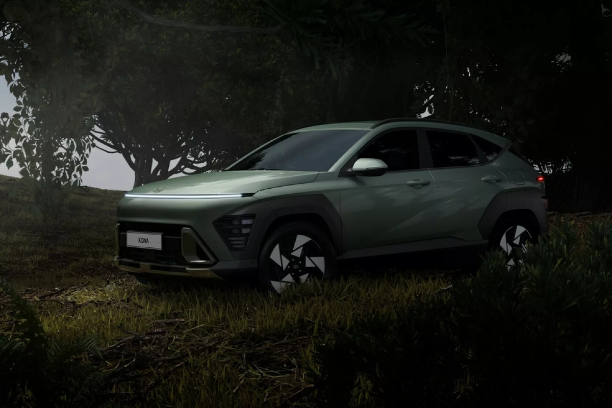 hyundai kona 2024 lo dien voi thiet ke doc dao hinh anh 2