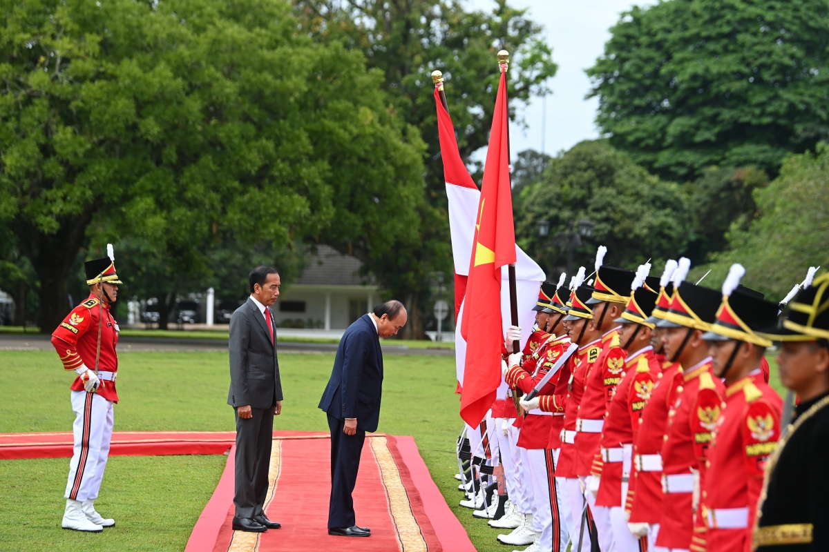 tong thong indonesia chu tri le don cap nha nuoc chu tich nuoc nguyen xuan phuc hinh anh 2