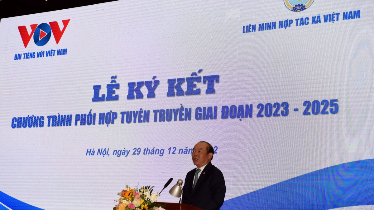 vov va lien minh hop tac xa viet nam ky ket chuong trinh phoi hop tuyen truyen 2023-2025 hinh anh 2