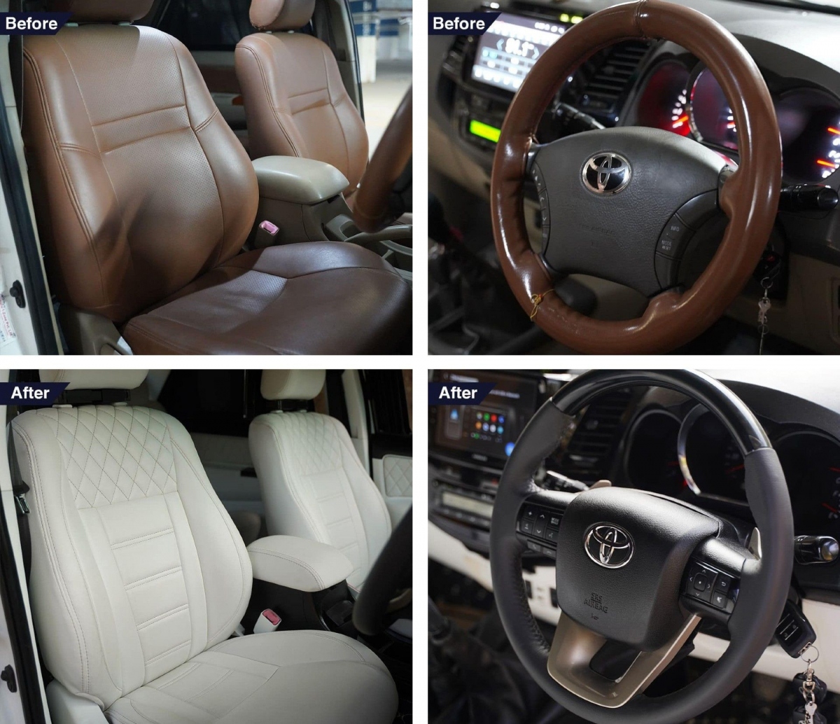 kham pha toyota fortuner do phong cach lexus hinh anh 2