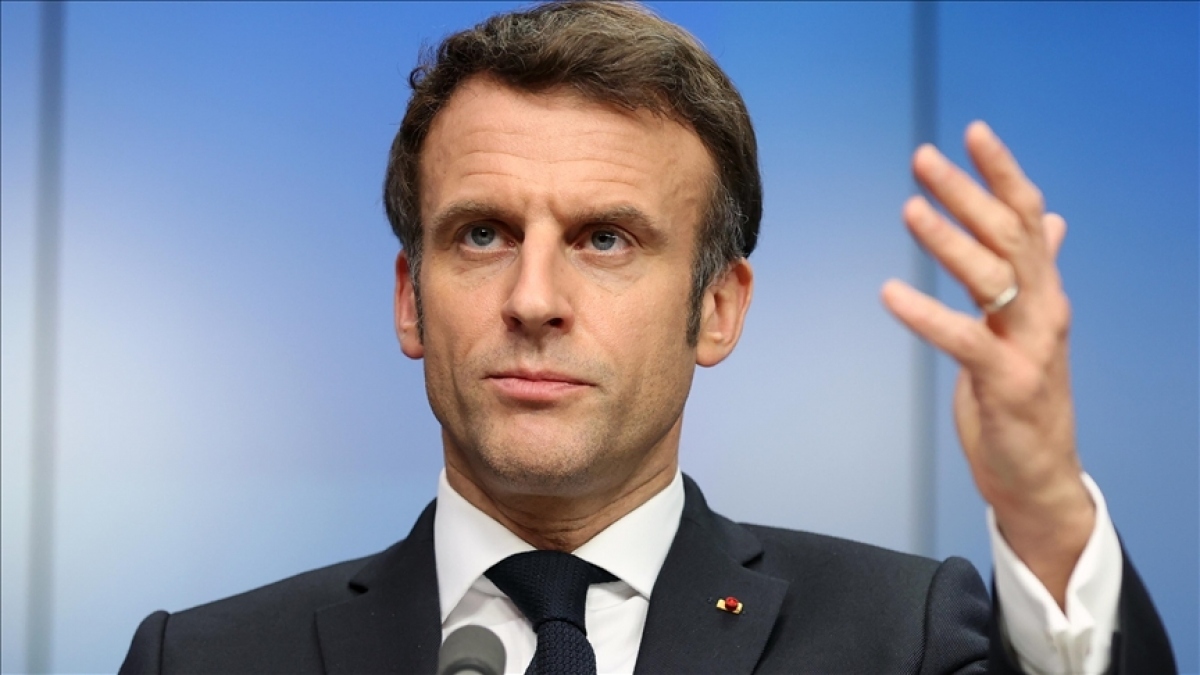 tong thong macron se den qatar du khan tran ban ket phap - morocco hinh anh 1