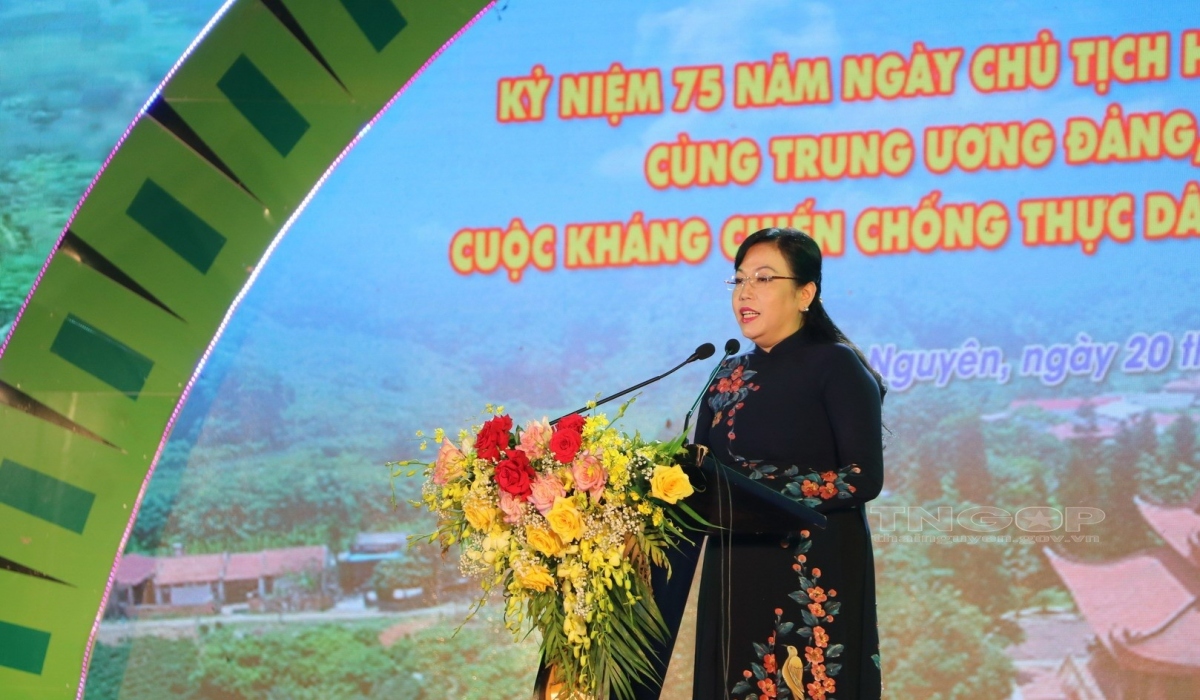 thái nguyên kỷ niệm 75 năm ngày chủ tịch hồ chí minh về atk Định hóa hình ảnh 1 thai nguyen ky niem 75 nam ngay chu tich ho chi minh ve atk Dinh hoa hinh anh 1
