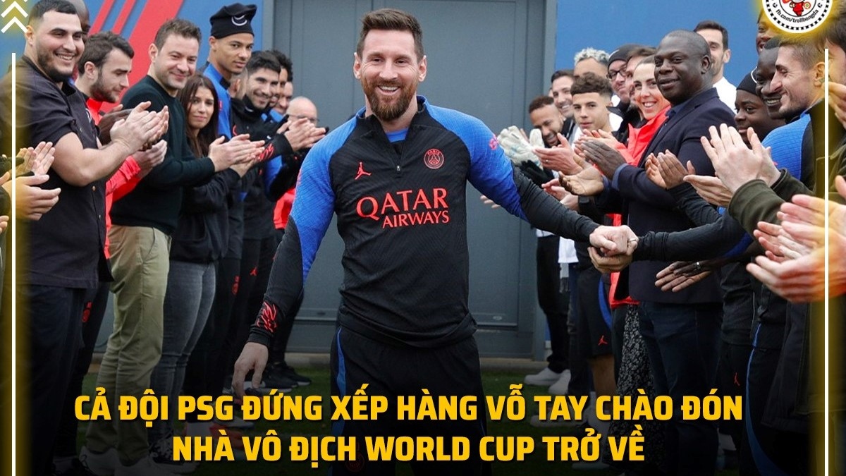 biếm họa 24h messi trở lại psg sau chức vô địch world cup hình ảnh 1 biem hoa 24h messi tro lai psg sau chuc vo dich world cup hinh anh 1