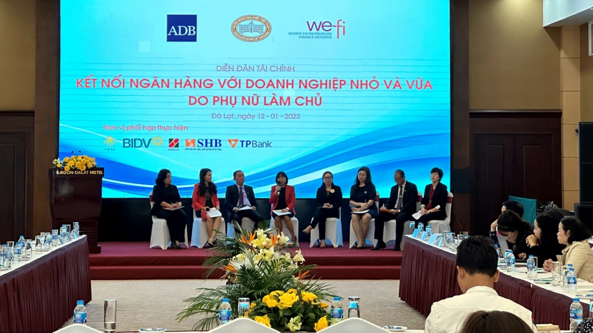 bidv tham gia dien dan ket noi ngan hang va dnnvv do phu nu lam chu hinh anh 2