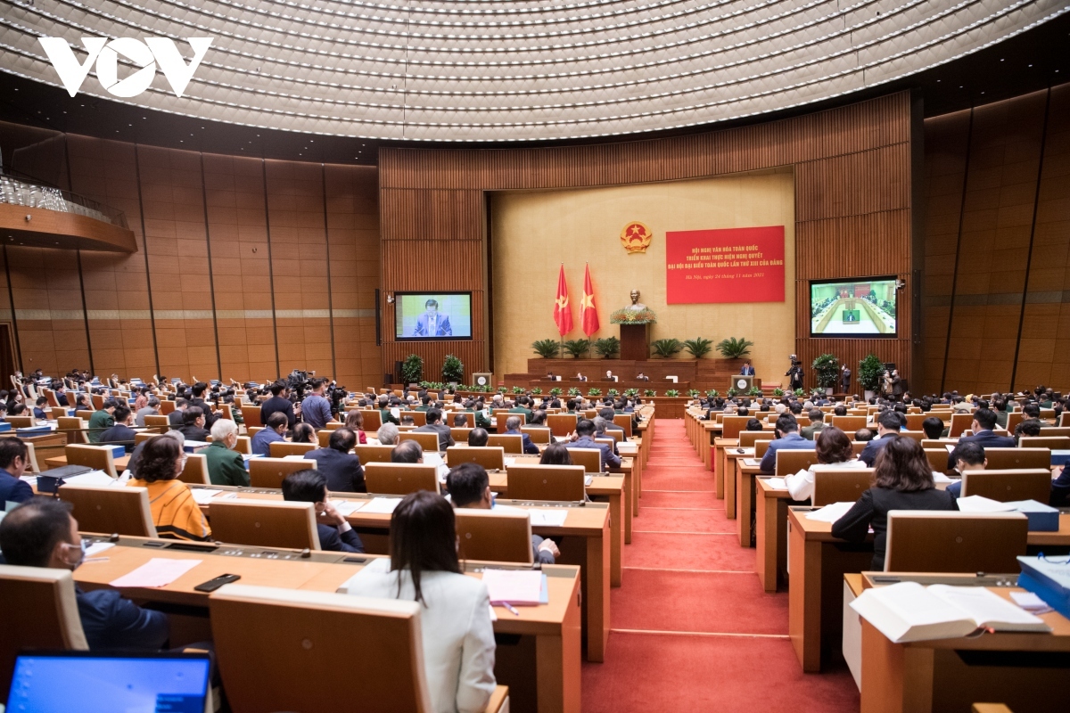 một năm hội nghị văn hóa toàn quốc chuyển mình với những tầm nhìn chiến lược hình ảnh 1 mot nam hoi nghi van hoa toan quoc chuyen minh voi nhung tam nhin chien luoc hinh anh 1