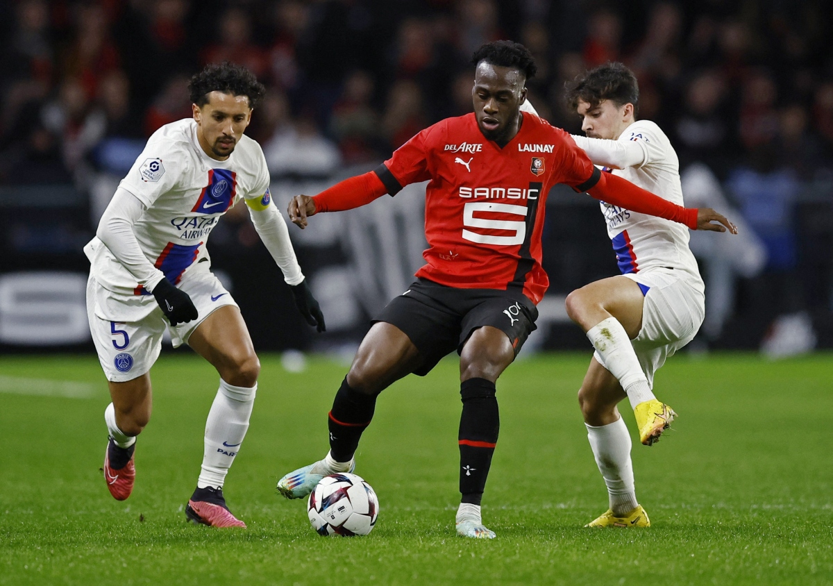 messi - neymar - mbappe im hoi lang tieng, psg guc nga truoc rennes hinh anh 4