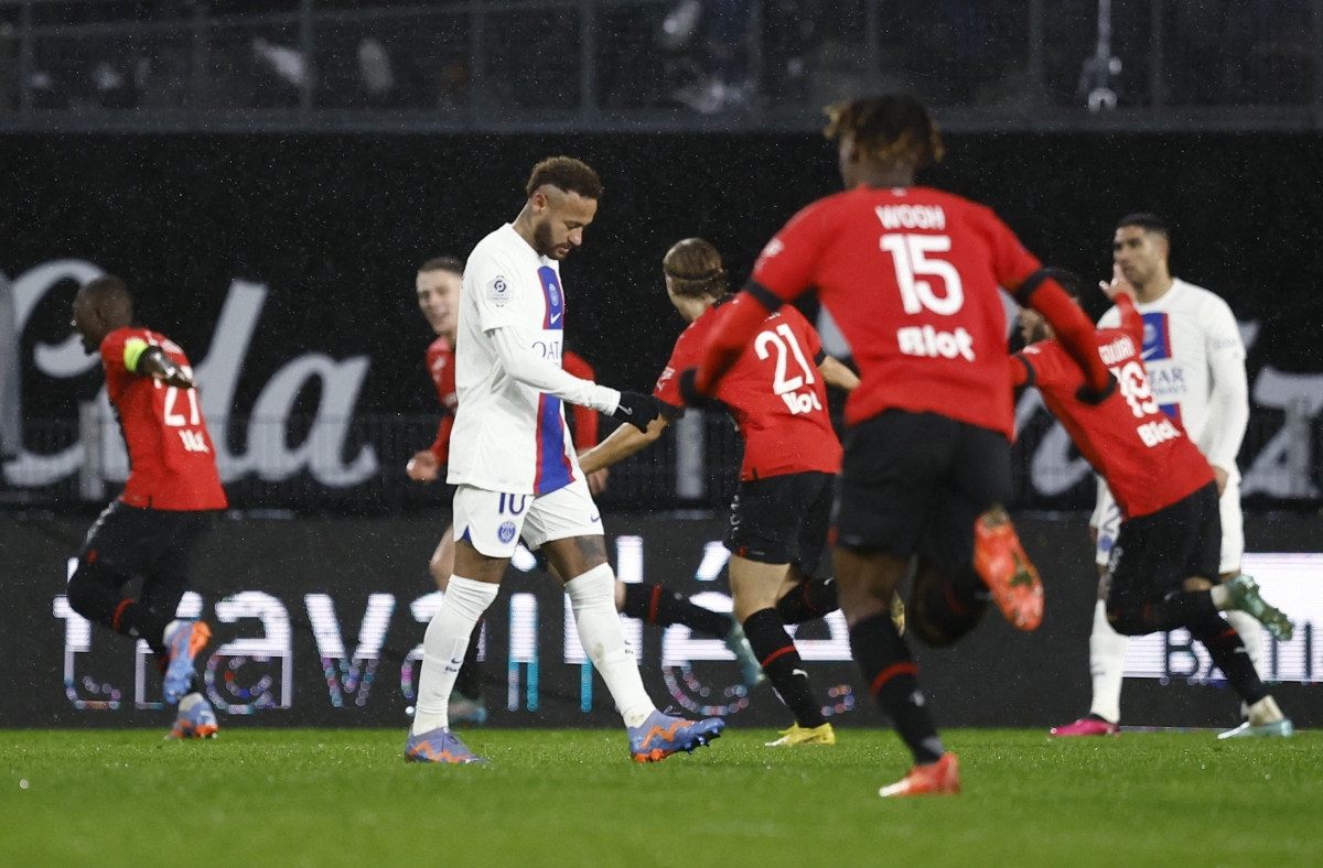 messi - neymar - mbappe im hoi lang tieng, psg guc nga truoc rennes hinh anh 7