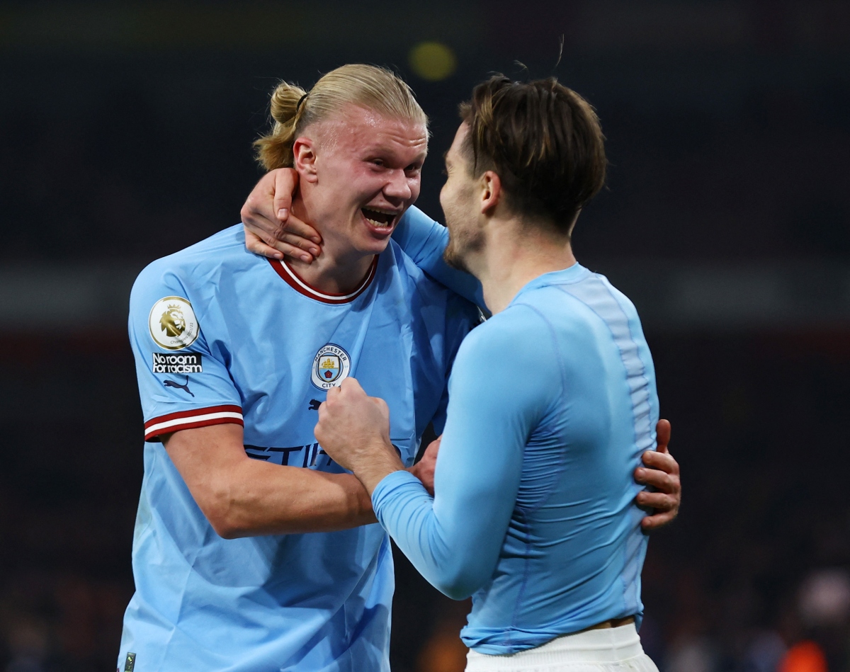 Đánh bại arsenal, man city trở lại ngôi đầu ngoại hạng anh hình ảnh 1 Danh bai arsenal, man city tro lai ngoi dau ngoai hang anh hinh anh 1