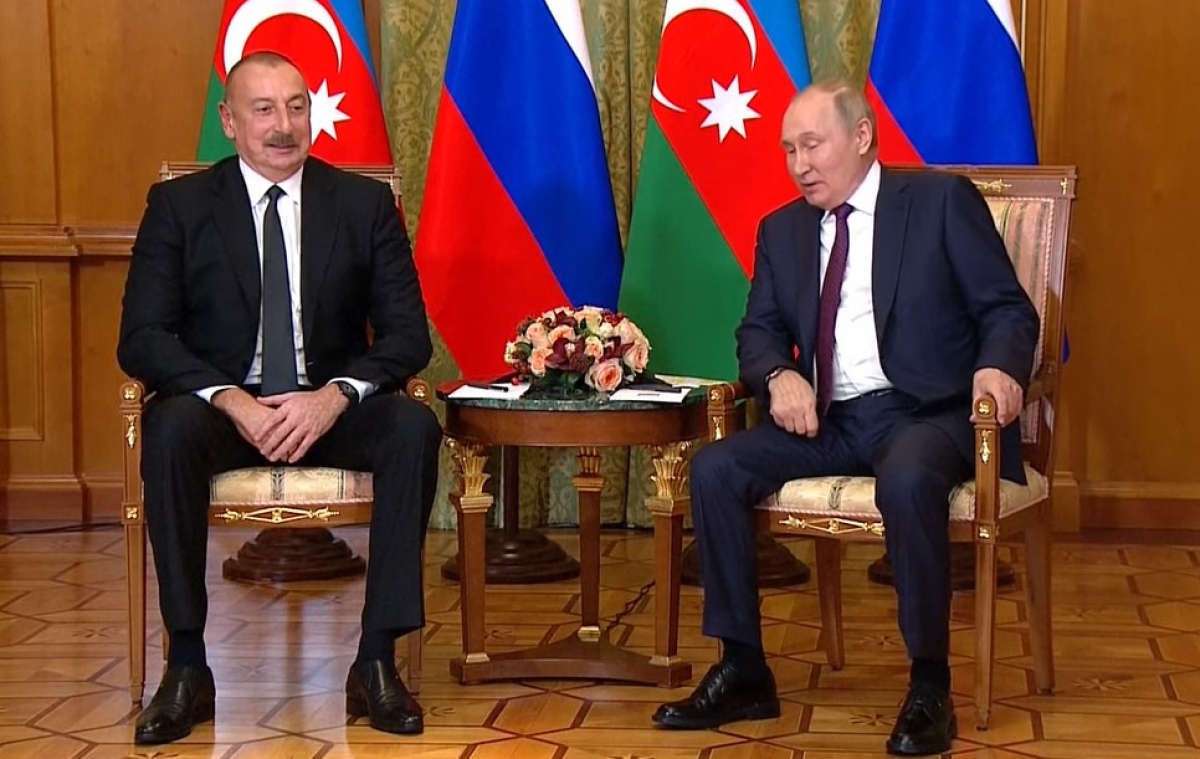 các nhà lãnh đạo nga - azerbaijan điện đàm về tình hình ở nam kavkaz hình ảnh 1 cac nha lanh dao nga - azerbaijan dien dam ve tinh hinh o nam kavkaz hinh anh 1
