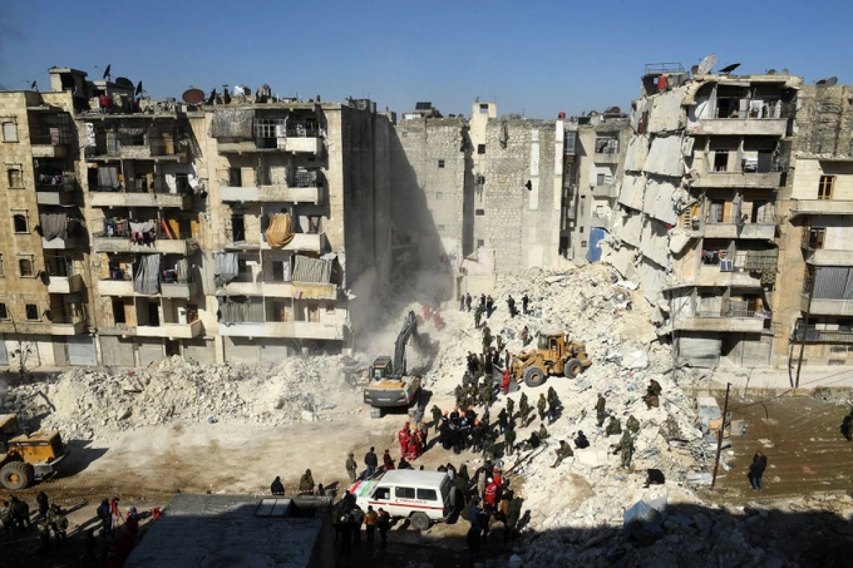 trung quốc gửi cho syria lô hàng viện trợ vật tư y tế đầu tiên hình ảnh 1 trung quoc gui cho syria lo hang vien tro vat tu y te dau tien hinh anh 1