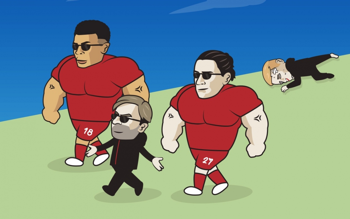 biem hoa 24h hlv klopp va hlv ancelotti khoe co bap truoc dai chien hinh anh 3