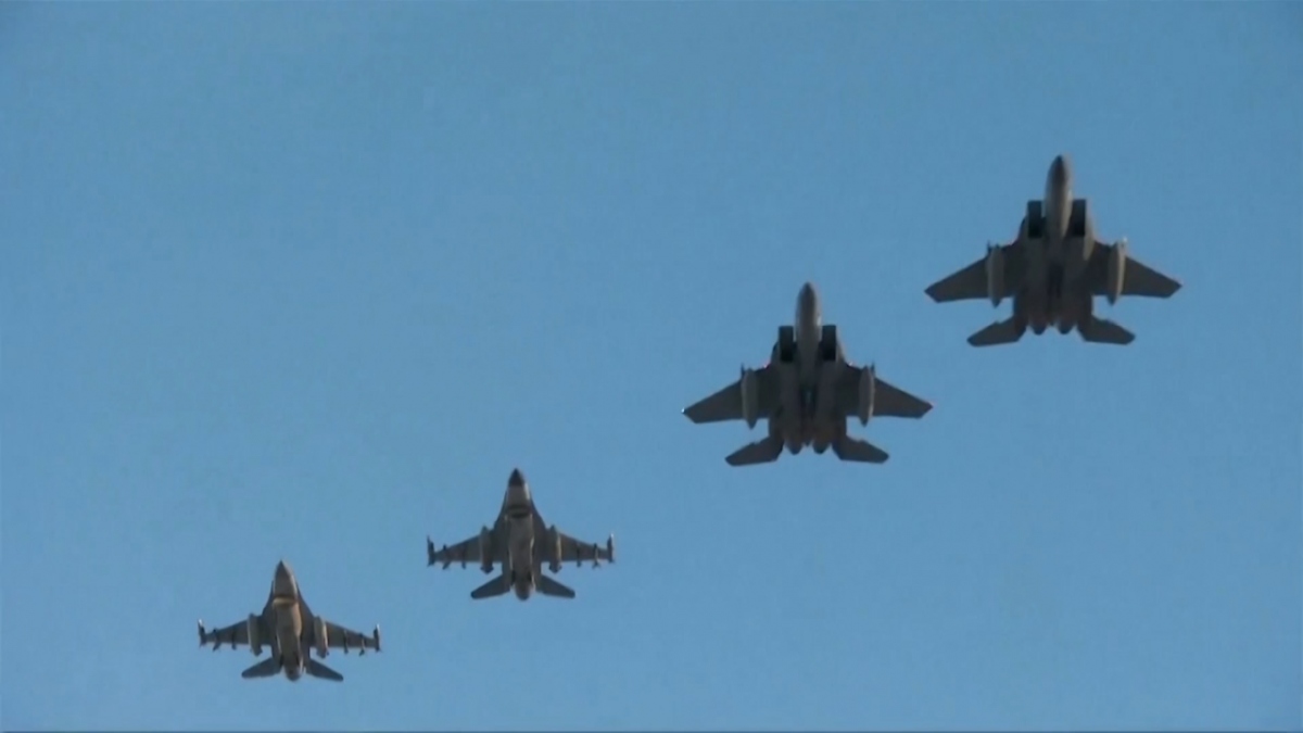 Đan Mạch cho phép Ukraine tấn công lãnh thổ Nga bằng tiêm kích F-16. Ảnh: KT