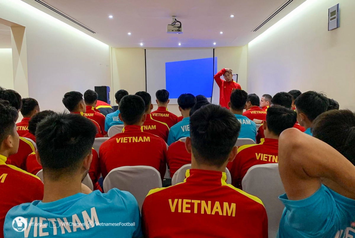 u20 việt nam khắc phục hạn chế phòng ngự trước ngày tranh tài u20 châu Á hình ảnh 1 u20 viet nam khac phuc han che phong ngu truoc ngay tranh tai u20 chau A hinh anh 1
