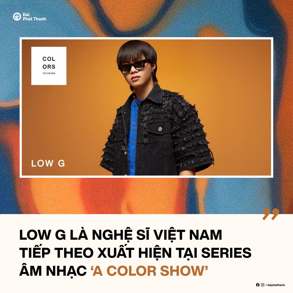 rapper low g - dau an moi la tai a color show hinh anh 2