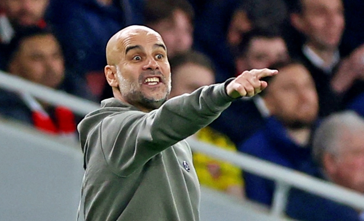 arsenal giúp hlv pep guardiola có chỉ số lạ nhất sự nghiệp hình ảnh 1 arsenal giup hlv pep guardiola co chi so la nhat su nghiep hinh anh 1