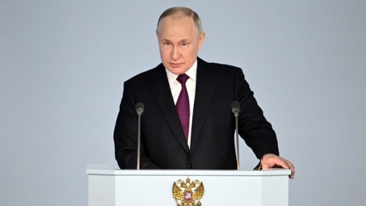 Ông putin nói về tương lai nước nga trên nền áp lực trừng phạt gia tăng hình ảnh 1 Ong putin noi ve tuong lai nuoc nga tren nen ap luc trung phat gia tang hinh anh 1