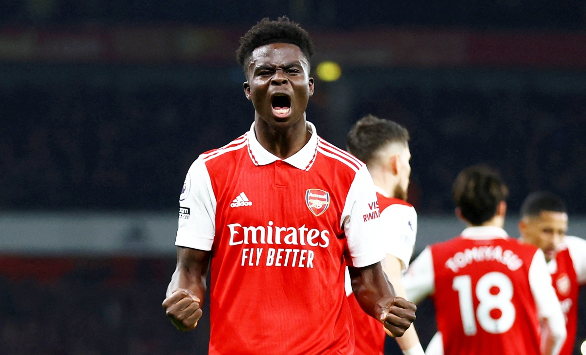 arsenal gia hạn hợp đồng với bukayo saka hình ảnh 1 arsenal gia han hop dong voi bukayo saka hinh anh 1