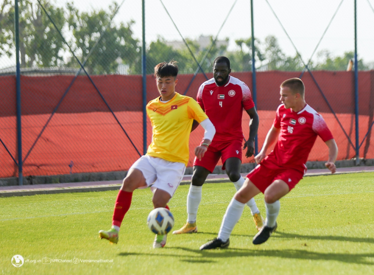 u20 việt nam thất bại trong trận tổng duyệt trước giải u20 châu Á 2023 hình ảnh 1 u20 viet nam that bai trong tran tong duyet truoc giai u20 chau A 2023 hinh anh 1