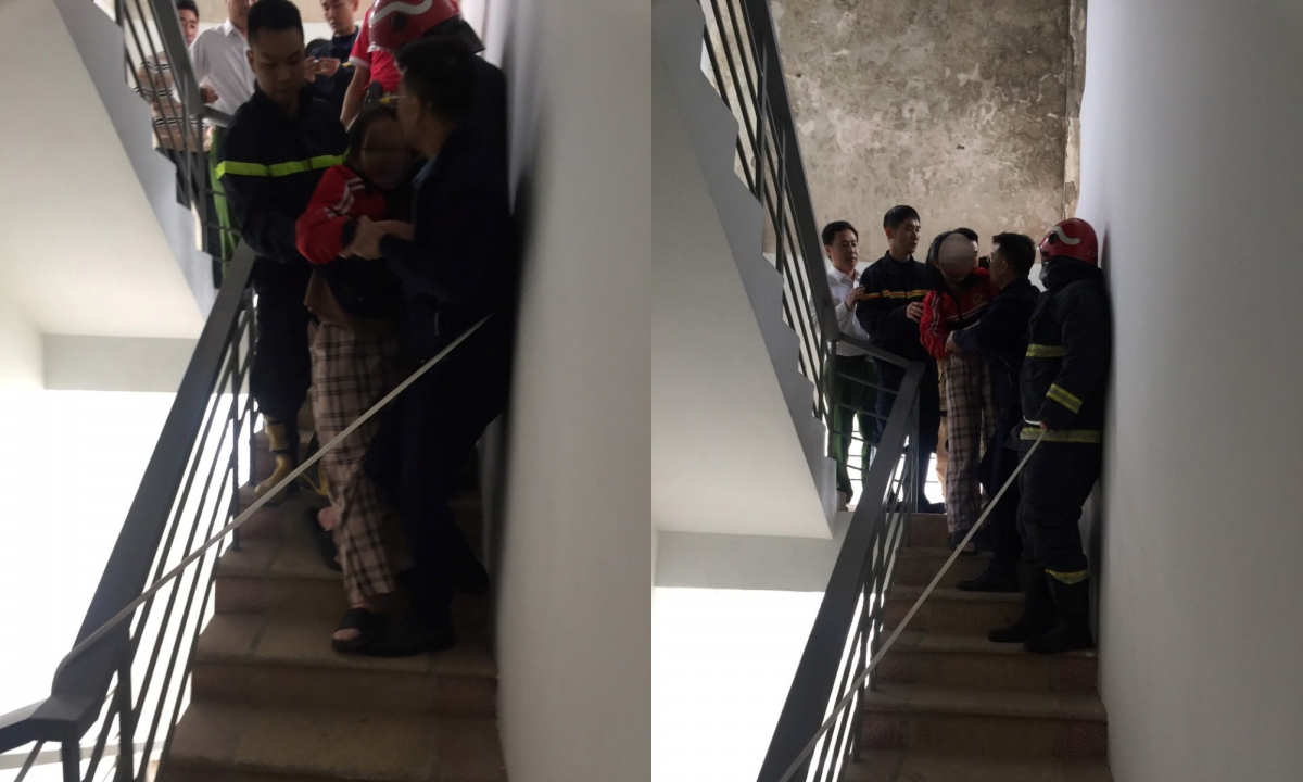 kịp thời cứu bé gái 11 tuổi trèo ra ngoài ban công chung cư hình ảnh 1 kip thoi cuu be gai 11 tuoi treo ra ngoai ban cong chung cu hinh anh 1