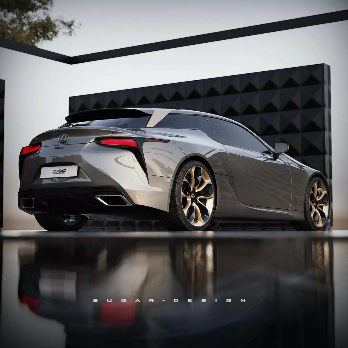 chiem nguong lexus lc shooting brake phien ban ky thuat so dep hinh anh 2
