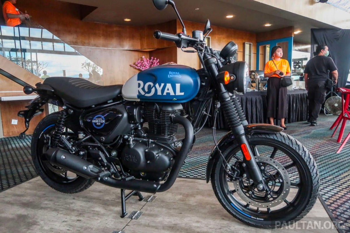 royal enfield hunter 350 2023 cap ben thi truong Dong nam A, gia hon 115 trieu dong hinh anh 2