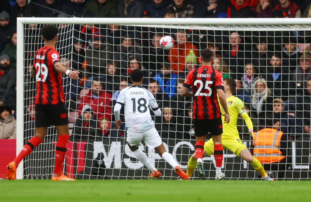 trỰc tiẾp bournemouth 0-0 liverpool gakpo không được công nhận bàn thắng hình ảnh 1 trUc tiEp bournemouth 0-0 liverpool gakpo khong duoc cong nhan ban thang hinh anh 1