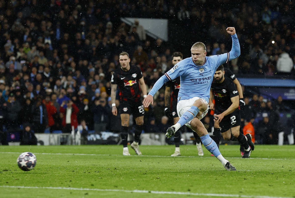 erling haaland ghi 5 ban, man city thang huy diet rb leipzig hinh anh 8