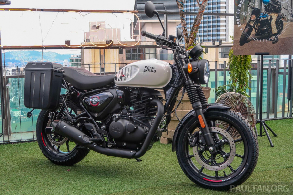 royal enfield hunter 350 2023 cap ben thi truong Dong nam A, gia hon 115 trieu dong hinh anh 4