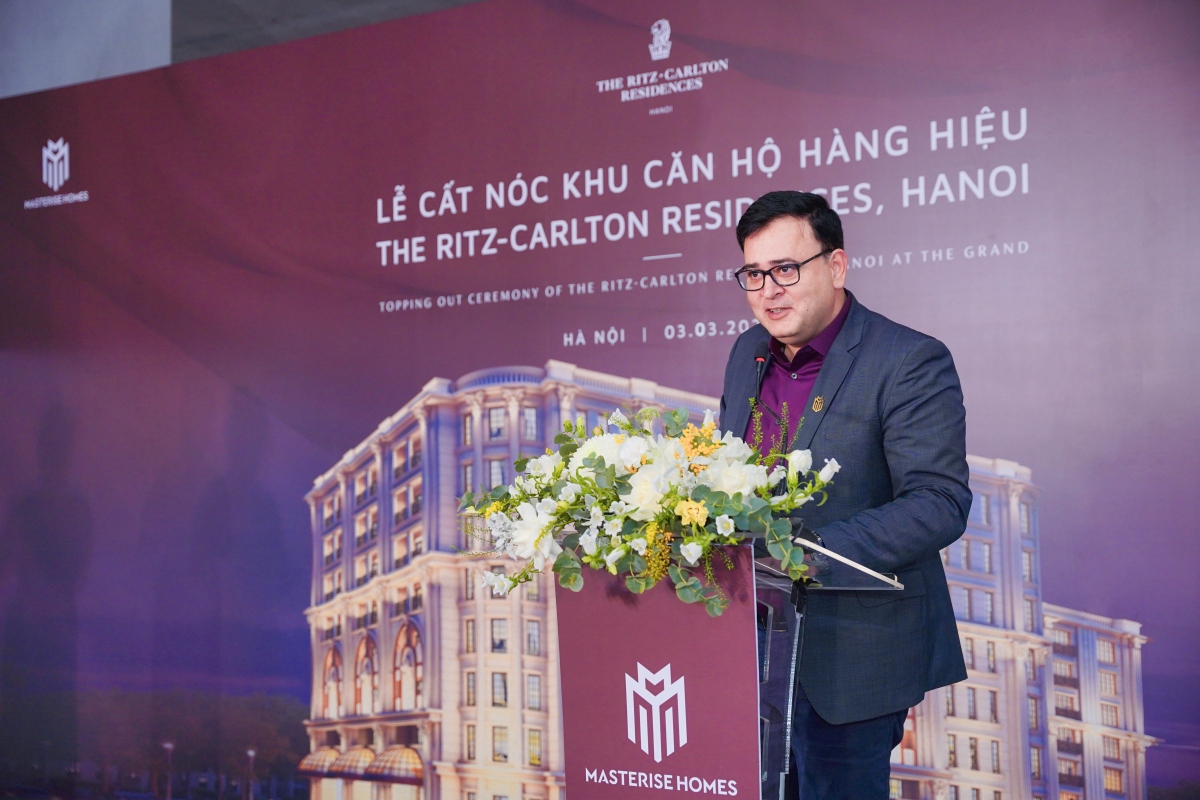 khu can ho hang hieu the ritz-carlton residences, hanoi chinh thuc cat noc hinh anh 4