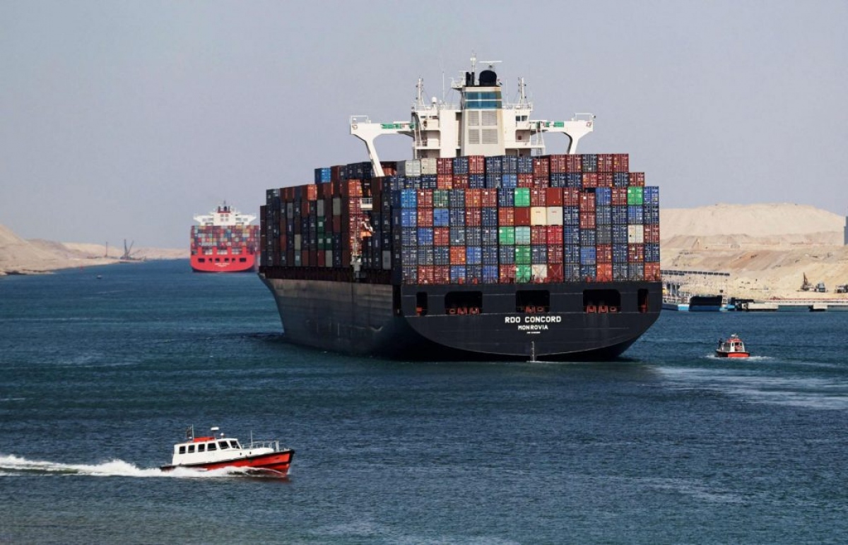 ai cập đặt mục tiêu doanh thu gần 9 tỷ usd từ kênh đào suez hình ảnh 1 ai cap dat muc tieu doanh thu gan 9 ty usd tu kenh dao suez hinh anh 1