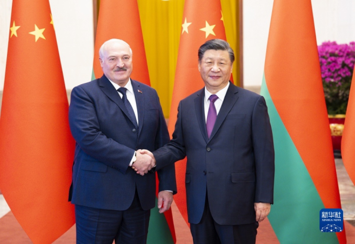 trung quốc và belarus thắt chặt quan hệ chiến lược, kêu gọi hòa bình cho ukraine hình ảnh 1 trung quoc va belarus that chat quan he chien luoc, keu goi hoa binh cho ukraine hinh anh 1