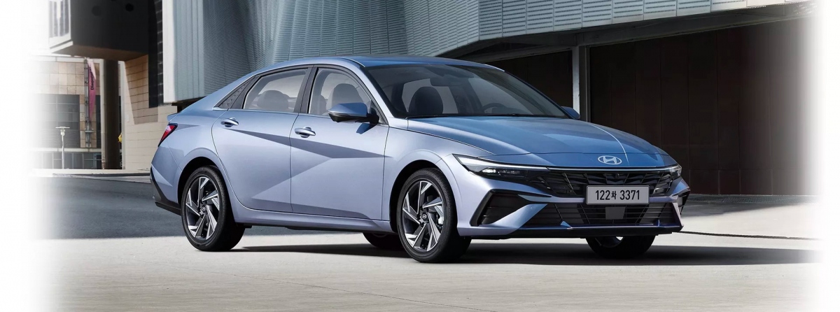 lo dien hinh anh day du cua hyundai elantra 2024, them phien ban hybrid hinh anh 2