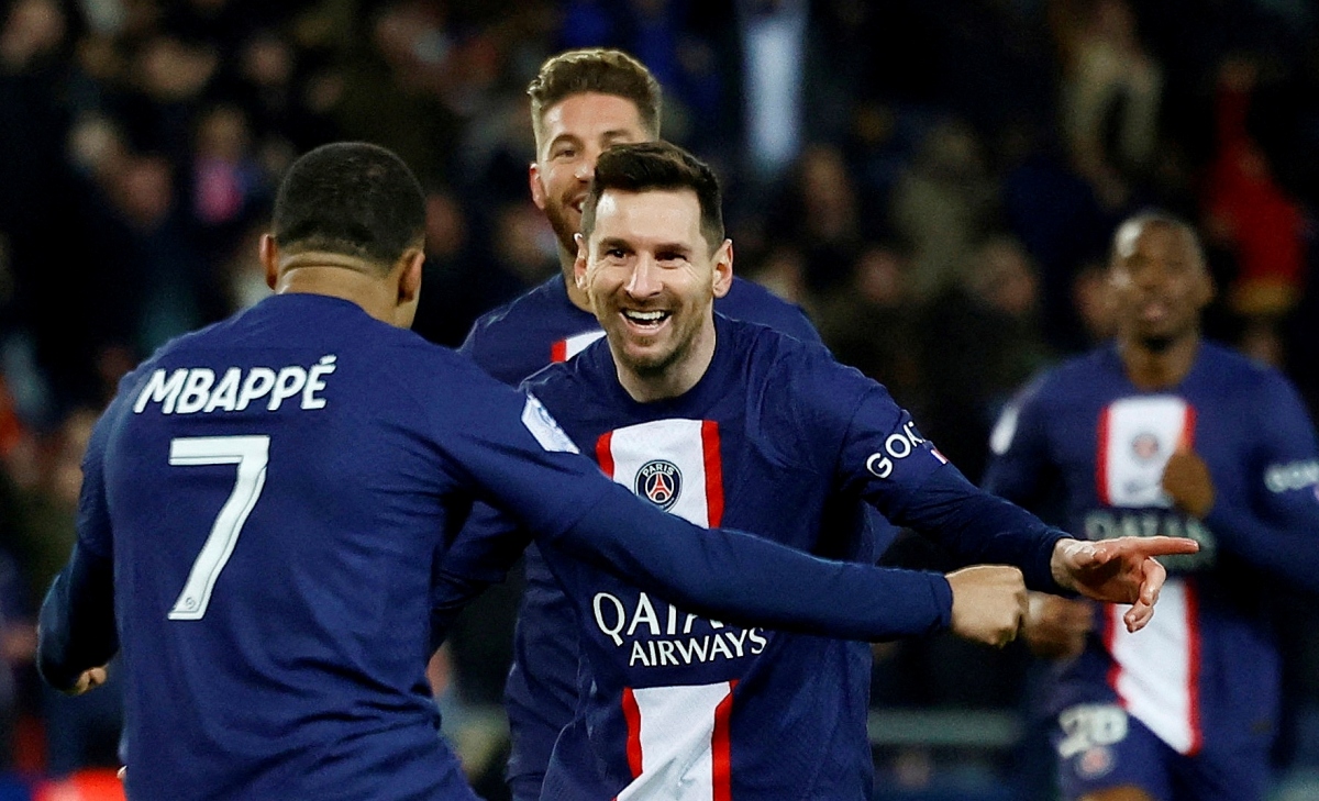 kết quả bóng đá hôm nay 5 3 messi và mbappe giúp psg thắng đậm nantes hình ảnh 1 ket qua bong da hom nay 5 3 messi va mbappe giup psg thang dam nantes hinh anh 1