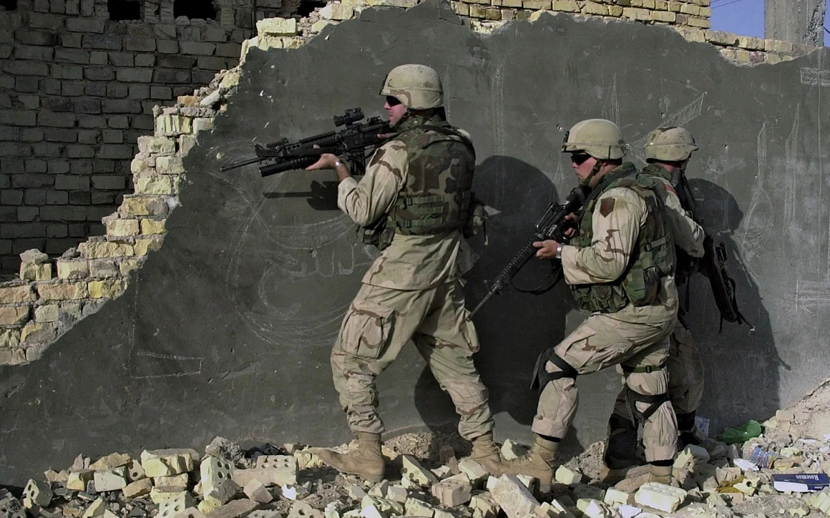 linh My o Iraq, chien tranh Iraq -bo quoc fong My.jpg