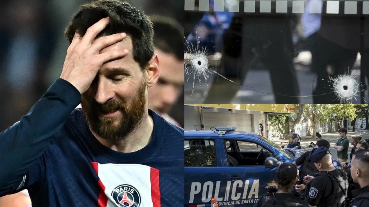 messi bị đe dọa trong vụ xả súng ở quê nhà hình ảnh 1 messi bi de doa trong vu xa sung o que nha hinh anh 1
