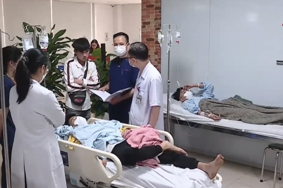 nhiều công nhân ngộ độc methanol trong khu công nghiệp ở bắc ninh hình ảnh 1 nhieu cong nhan ngo doc methanol trong khu cong nghiep o bac ninh hinh anh 1