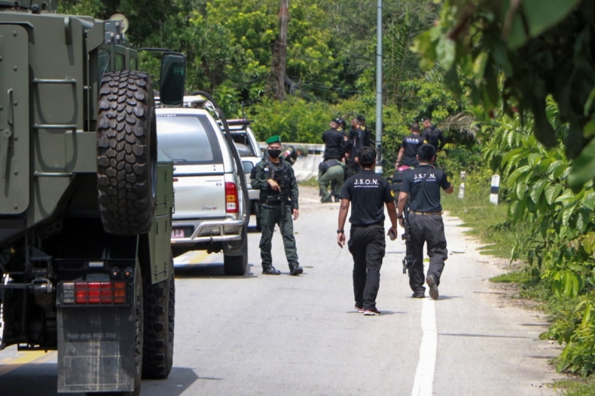 thai lan tang cuong giam sat an ninh doc bien gioi phia nam hinh anh 1