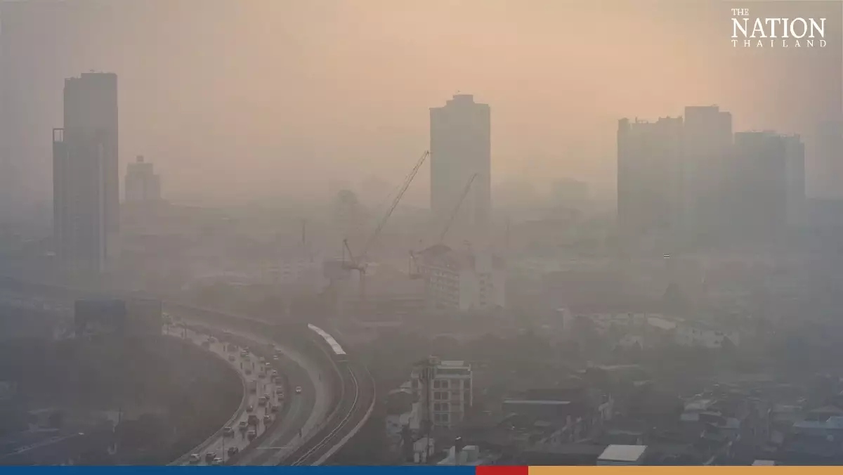 1,4 trieu nguoi thai lan mac cac benh lien quan duong ho hap do o nhiem bui min hinh anh 1